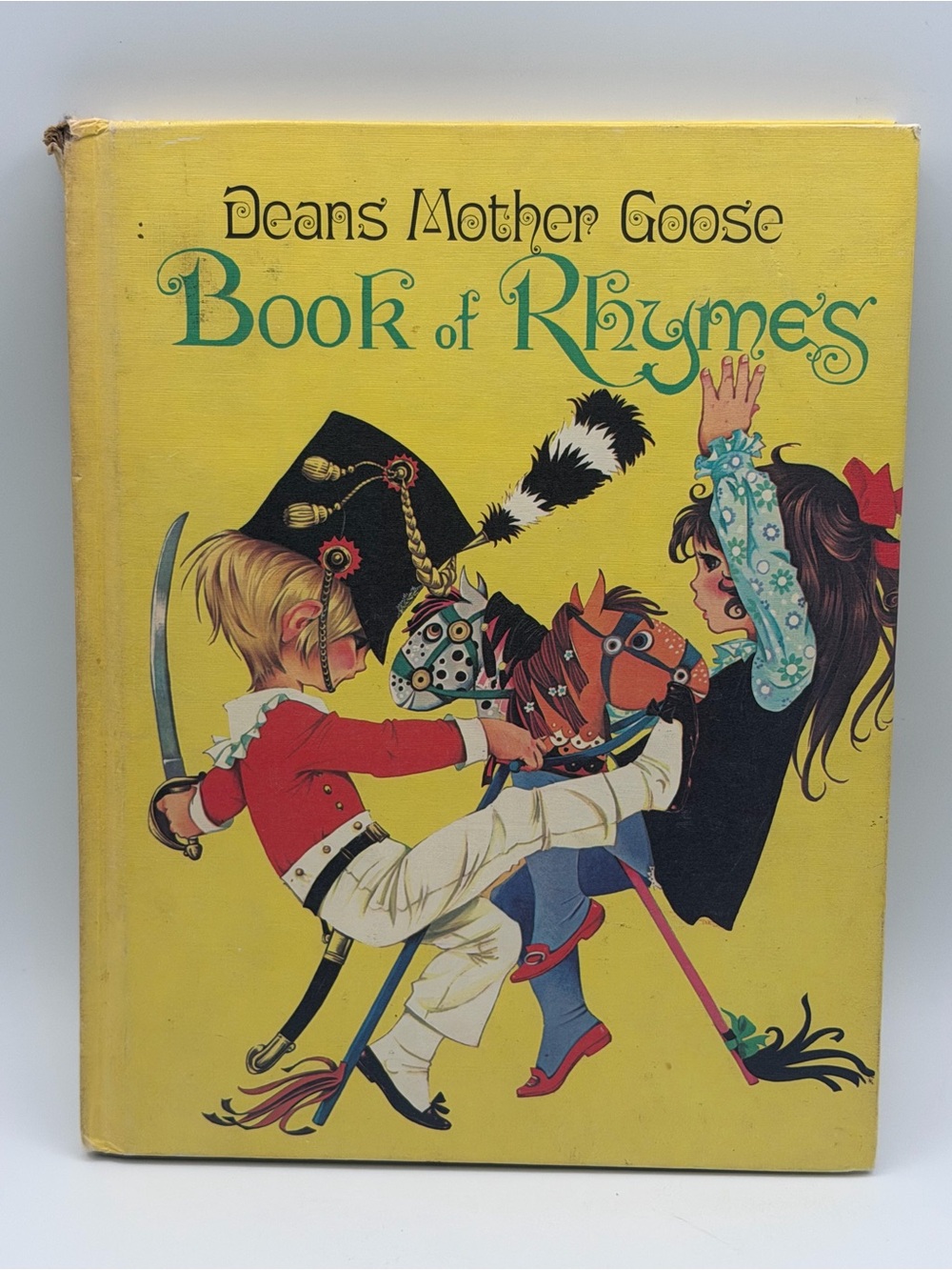 Dean's Mother Goose Book of Rhymes Hardcover Book 1977 Edition by Janet Grahame